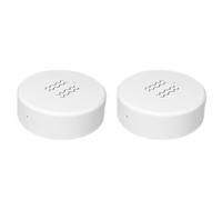 Janasiba Tuya ZigBee Lot de 2 capteurs de vibrations intelligents Surveillance en temps réel Détection de porte/fenêtre Alarme Smart Security Protection System