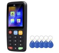 Janasiba X7 RFID Smart Chip NFC Décodeur Duplicateur Lecteur Écrivain + 5 X T5577 Porte-Clés Étiquette Copieur 125KHz 13.56MHz Badge Clone Carte