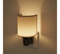 JandCase Veilleuse pour enfant avec capteur crépusculaire, prise à intensité variable, 0 à 100 lm, 2700 K blanc chaud, veilleuse LED pour chambre à coucher, escalier, cuisine, couloir, chambre de bébé