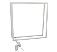 JANDEI - 2 Panneaux LED 60 x 60 cm. Cadres lumineux 48 W, 4 800 lm, pour installation dans faux plafonds modulaires avec panneaux Armstrong, 4 0000 heures - Driver inclus (Lumière neutre 4200K)