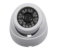 Jandei 4 en 1 Mini dôme 1080P Caméra intérieure avec infrarouge OSD-UTC Blanc