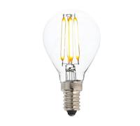 JANDEI - Ampoule LED G45 à filament 4W E14 Blanc 2700K (1 UNITÉ). Parfait pour l'hôtel, le restaurant, la maison, le salon. Faible consommation d'énergie.