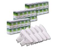 JANDEI - Ampoule LED GU10 7 W, blanc chaud 3000 K - Lot de 30-650 lumens, non dimmable (équivalent à une ampoule halogène de 27 W) - Usage intérieur - Durée de vie jusqu'à 15 ans