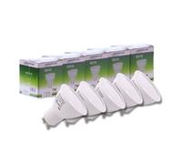 JANDEI - Lot de 5 ampoules LED GU10 7W (équivalent 50W) Blanc froid 6000K, 650 lumens