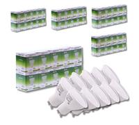 JANDEI - Ampoule LED GU10 7 W, blanc froid 6000 K - Lot de 50-650 lumens, non dimmable (équivalent à une ampoule halogène de 27 W) - Usage intérieur - Durée de vie jusqu'à 15 ans