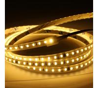 Jandei - Bande LED auto-rectifiée 220 V 15 W/m SMD2835, 120 LEDs/m, adhésive, IP65, convient pour l'extérieur, largeur du ruban 9,5 mm - Bobine de 20 m (lumière chaude 3000 K)