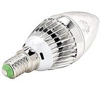 Jandei - BOMBILLA LED E14 3W Blanco frio 6000K VELA