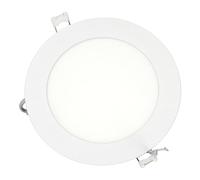 JANDEI - Downlight LED Rond Extra-Plat, Éclairage 9W, Intérieur pour Bureau, Couloirs, Maison, Atelier (Blanc Froid 6000K), Alimentation Incluse