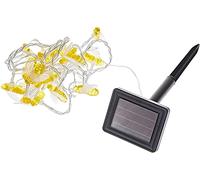 Jandei - Guirlande extérieure Solare Led abeille 20 LED 2 mètres de long avec LED et 2 mètres plus de câble, charge solaire, batterie rechargeable