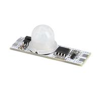 Jandei - Interrupteur à détecteur de mouvement PIR avec PCB pour bande LED et électronique, fonctionnement 12V et 24V DC 96W, taille réduite pour montage sur profilé aluminium