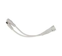 Jandei - Interrupteur Tactile Led pour Allumage ou Arrêt et Variateur d'Intensité pour Bandes et Équipements 12 Vdc ou 24 Vdc, Installation Encastrée, Forme Cylindrique pour Intérieur (Blanc)