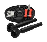 Jandei Kit Skyline - Ruban de suspension à LED avec accessoires et supports pour fixation - Bande LED non incluse (10 m)