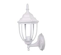 JANDEI - Lanterne murale MICENAS Extérieur Blanc Aluminium E27 Couleur Blanc. Parfait pour les Maisons, les Restaurants, les Hôtels, les Villas.