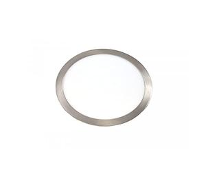 JANDEI Led Spot encastrable rond 220V acier 24W blanc froid 6000K pour salle de bain et salon [Classe énergétique A++]