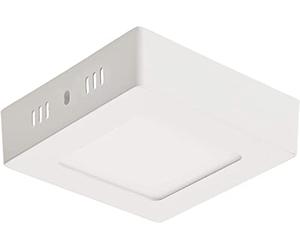 JANDEI - Led Spot surface carré 220V 6Wblanc froid 6000K pour salle de bain et salon. Un excellent choix pour éclairer les maisons, les bureaux, les réceptions, les musées