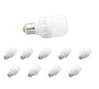 JANDEI - Lot de 10 ampoules LED 5W, E27, Lumière 6000K Blanc froid
