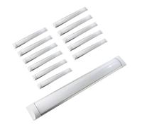 JANDEI - Lot de 12 écrans LED intégrés, 36 W, longueur 120 cm, haute luminosité de 4 000 lumens, blanc neutre 4 200 K, éclairage à 120°. Idéal pour les espaces de travail, les maisons et les garages.