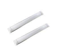 JANDEI - Pack x2 Bandes Led 36W, Haute Luminosité avec 3800 Lumens, Blanche Froide 6500K, Idéal pour les Zones de Travail, Industrie, Maison, Garage, Supermarché, Atelier, Hôpital