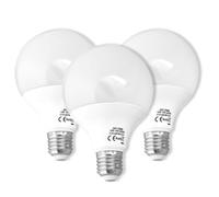 JANDEI - Lot de 3 Ampoule Globe LED, G95 E27, 15W (équivalent 120W Halogène) Lumière Blanc Neutre 4200K, 1500 Lumens, CRI ＞80, Non dimmable