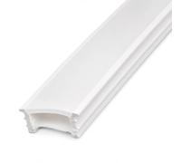 JANDEI - Manchon Diffuseur Flexible en Silicone pour Ruban LED, Profilé 20 mm x 10 mm, 5 Mètres, pour l'Intérieur (ruban non inclus)