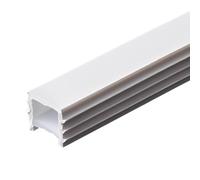 JANDEI - Manchon Flexible en Silicone sans Base pour Rubans LED jusqu'à 8 mm Large, Forme Carrée 10 mm x 10 mm, 5 Mètres. IP20 pour Utilisation en Intérieur