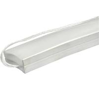JANDEI - Profilé Flexible en Silicone de 5 Mètres Longueur 1 Mètre, pour Installation en Saillie de Rubans LED, Adapté à l'Extérieur, Forme Rectangulaire, 20 mm x 10 mm (Accessoires Non Inclus)