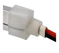 JANDEI - Profilé Flexible Silicone 5 Mètres pour Rubans LED avec Circuits Imprimés jusqu'à 8 mm. Émission Lumineuse Latérale, Rectangulaire 4 mm x 12 mm, pour l'Extérieur (10 couvertures finales)