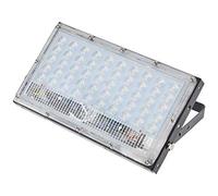 Jandei - Projecteur LED noir 50W, ultra slim, assemblable, pour extérieur, bras mur, plafond (blanc froid 6000K)