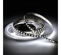 JANDEI - Ruban lumineuse à led 5 mètres 12V pour intérieur IP20, lumière froide 6000K, 120 LEDs/m, SMD 2835, éclairage de décoration intérieure à led (alimentation non incluse)