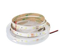 JANDEI - Ruban LED 5 mètres 12V non étanche, 300 LEDs, SMD 2835, bande lumineuse pour plafond, meuble, chambre, vitrines (alimentation non incluse) (Lumière naturelle 4200k)