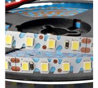 Jandei Ruban LED format Zig Zag 24 V CC, puissance 9 W, 600 LED par bobine de 5 mètres. Base adhésive, coupe tous les 5 cm, largeur 6 mm, IP20 pour l'intérieur. Lumière blanche froide 6 000 K