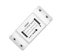 JANDEI - Smart Switch Universal WiFi 2200W/10A Programmable, Minuterie, Commande Vocale et Télécommande. Compatible avec l'application Tuya Smart, Amazon Alexa et Google Home