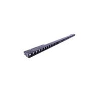 Jandei - Spot Led Rail Magnétique, Série Grill 36W 48V, Blanc Neutre 4200K, CRI 90, Longueur 665mm. Couleur noire. Parfait pour la maison, dressing, vitrine, magasin, entreprise...