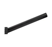 Jandei - Support mural noir pour lampadaire LED fabriqué en acier, longueur 45 cm, diamètre 47 mm, convient pour l'extérieur, comprend des vis de fixation