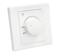 Jandei - Variateur d'intensité LED Triac 220 V 600 W, variateur pour spots encastrés, bandes lumineuses, luminaires, appliques murales, salon, bureau, maison, marche/arrêt