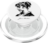 Jane Austen avec imprimé noir signature PopSockets PopGrip pour MagSafe
