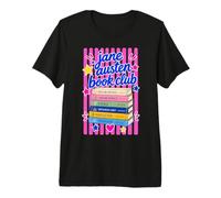 Jane Austen Book Club Classic Littérature Reader Design T-Shirt Haut de Gamme