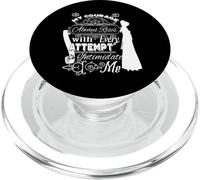 Jane Austen Book Club Fans Citations My Courage Always Rises PopSockets PopGrip pour MagSafe