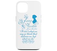Jane Austen Citations Book Club Fans Vintage Romantique Littéraire Coque pour iPhone 13
