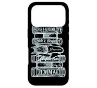 Jane Austen cite la littérature du Club de Lecture Pride & Prejudice Coque pour iPhone 17 Pro