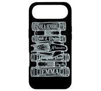 Jane Austen cite la littérature du Club de Lecture Pride & Prejudice Coque pour iPhone Air