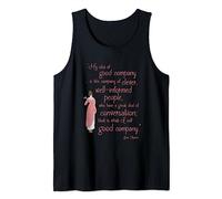 Jane Austen Gifts - Citation de persuasion, Good Company Débardeur