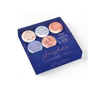 Jane Austen Glass Magnet Set