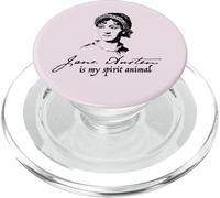 Jane Austen is My Spirit Animal, écrivain Lecteur, auteur Meme PopSockets PopGrip pour MagSafe