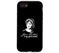 Jane Austen is My Spirit Animal Lecteur Auteur Meme au Dos Coque pour iPhone SE (2020) / 7/8