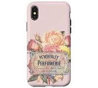 Jane Austen, Parfumerie Pemberley, Pluie et Regret Coque pour iPhone X/XS