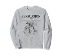 Jane Austen Persuasion Couverture de Livre Littérature Classique Sweatshirt