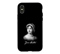 Jane Austen Portrait Classic Regency Novelist Icône Coque pour iPhone X/XS