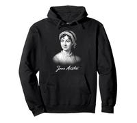 Jane Austen Portrait Classic Regency Novelist Icône Sweat à Capuche