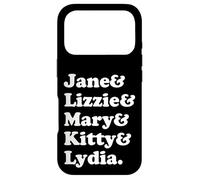 Jane Austen Pride and Prejudice - Bennet Sisters Coque pour iPhone 17 Pro